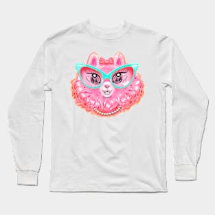 GLASSES KITTY Long Sleeve T-Shirt